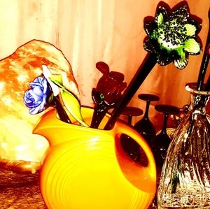 Vintage Fiestaware Homer L 'CINNABAR' PITCHER